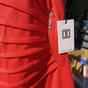 Ivanka trump red formal business dress